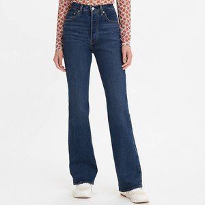 NEW Levi's Ribcage Bootcut Jeans Women's 31 Button fly